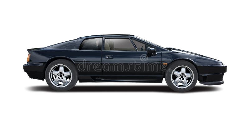 Black Lotus Esprit Stock Image Image Of Side Design 117203337