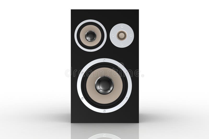 Black loudspeaker 2