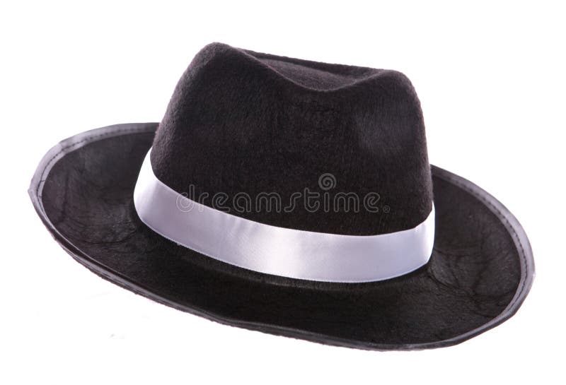 Black Mafia Hat Stock Image - Image: 31687961
