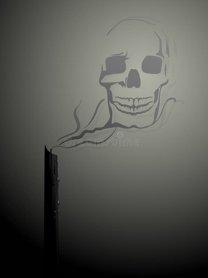 Black magic stock vector. Illustration of smoke, scary - 9898691
