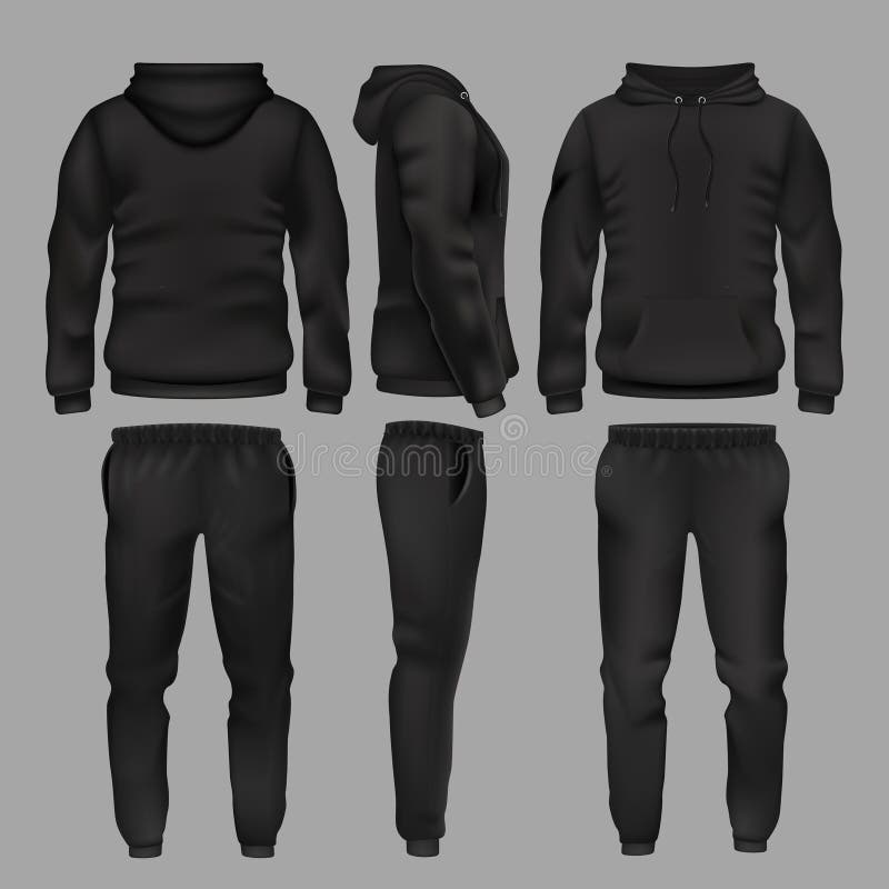 Sweatpants Mockup Stock Illustrations – 99 Sweatpants Mockup Stock ...