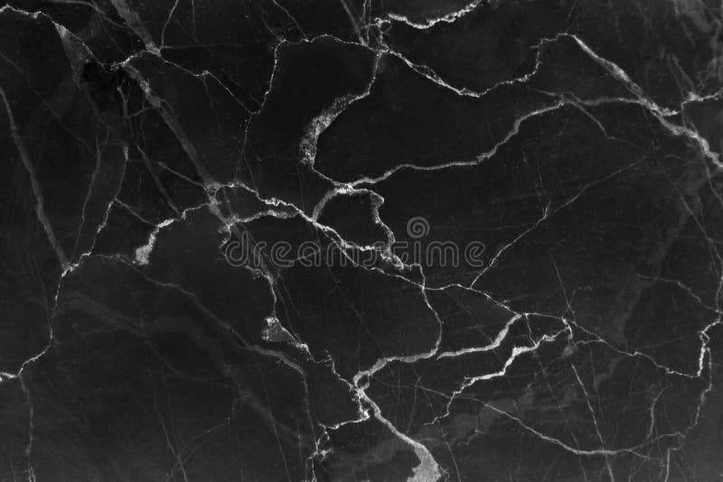 Black marble background , nature with white line patterns abstract on background