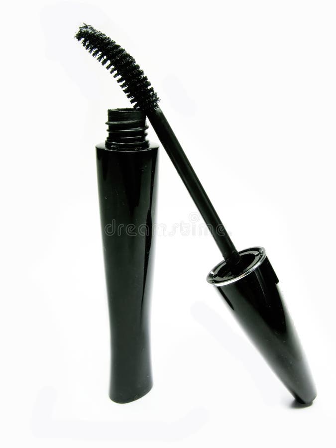 Black mascara for make up