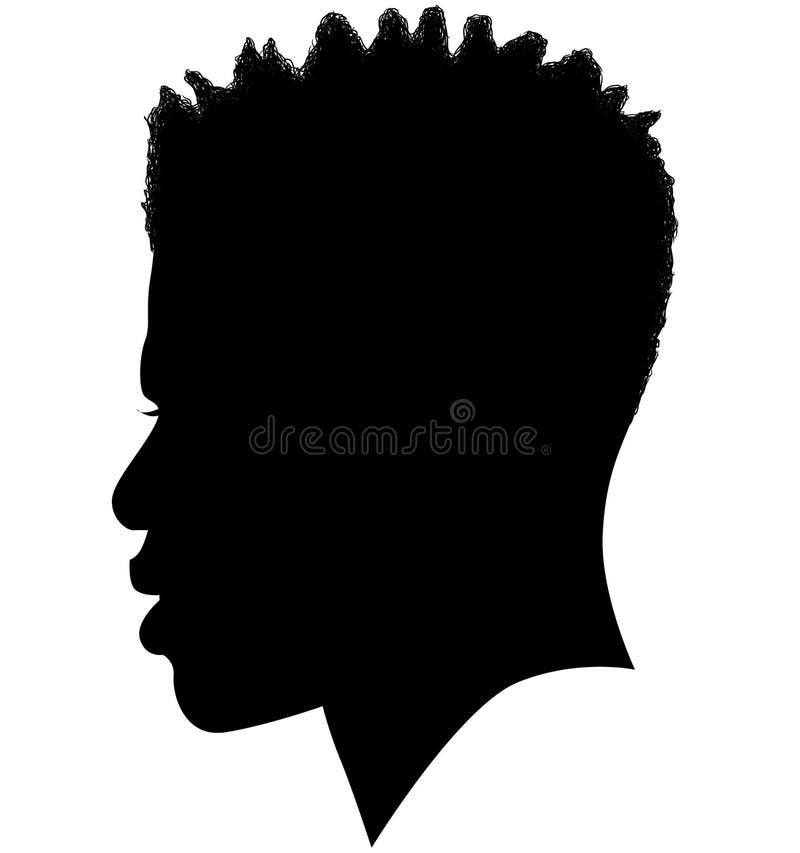 images Man And Woman With Locs Silhouette dreamstime com
