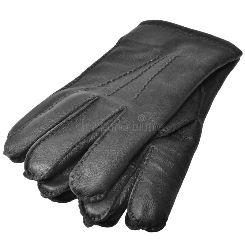 Black Men Deerskin Gloves, Große, Detaillierte Einzelhandschuhe Für ...