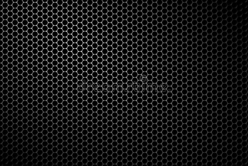 Black metal speaker mesh stock illustration. Illustration of carbon
