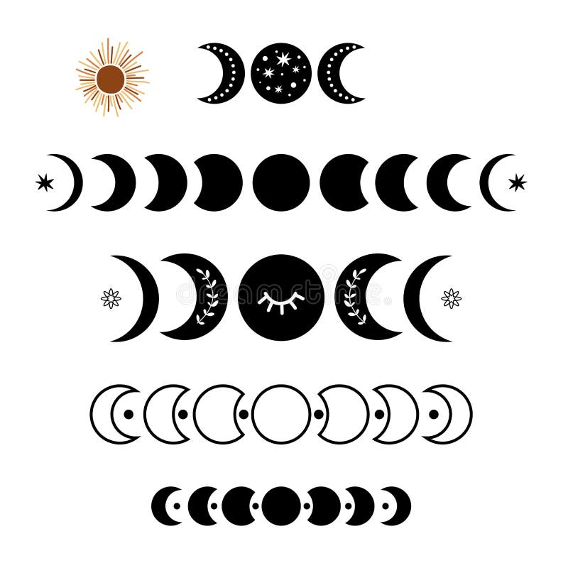 Thin Moon - Free shapes icons