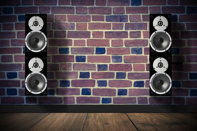 Black music speakers