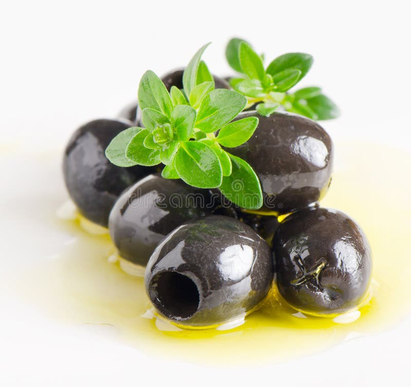 Black olives stock photo. Image of spice, nutrition, branch 25667622
