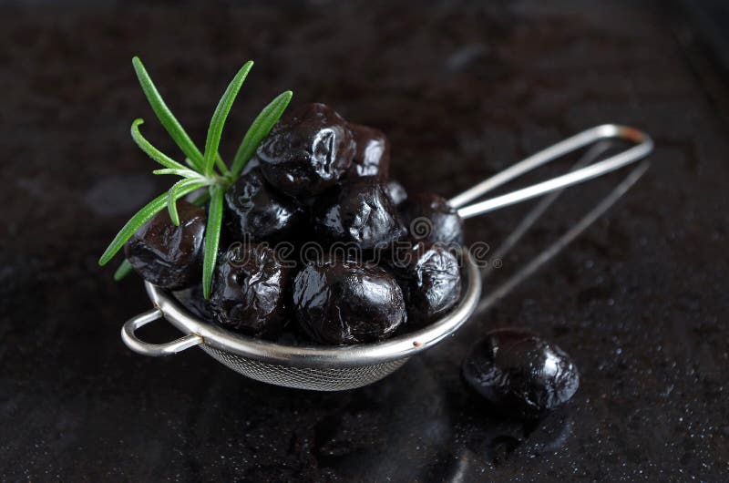 Black olives stock image. Image of greece, antipasto 63558309