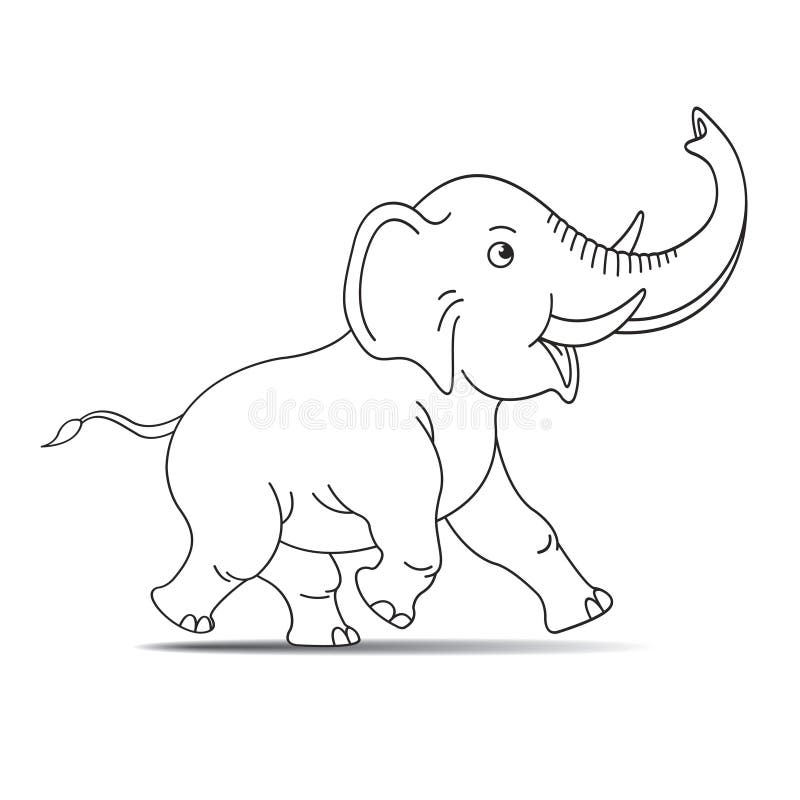 Слон убегает. Бегущий слон нарисованный. Слон в профиль раскраска. Слоник бегает раскраска.