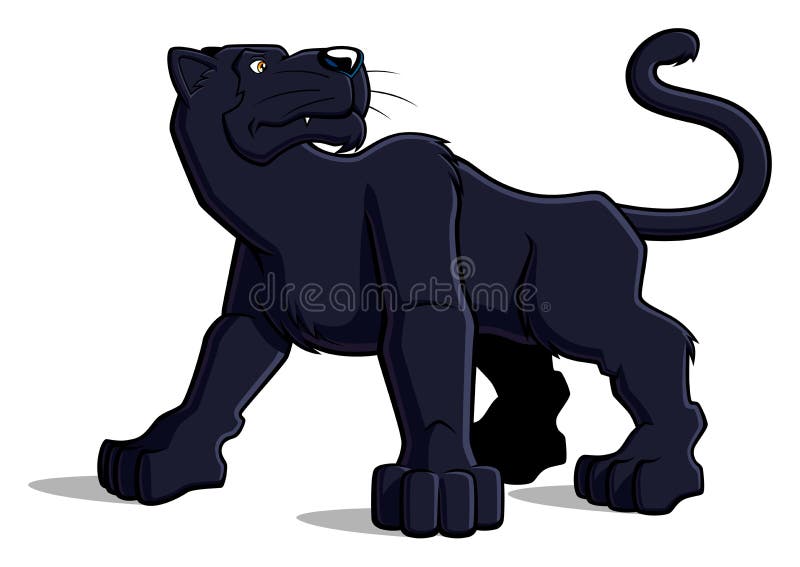 Black panther stock illustration
