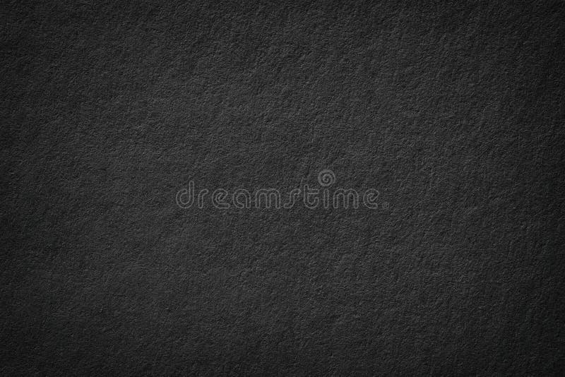 Black Paper Background, Dark Wallpaper Canvas Texture Stock Image