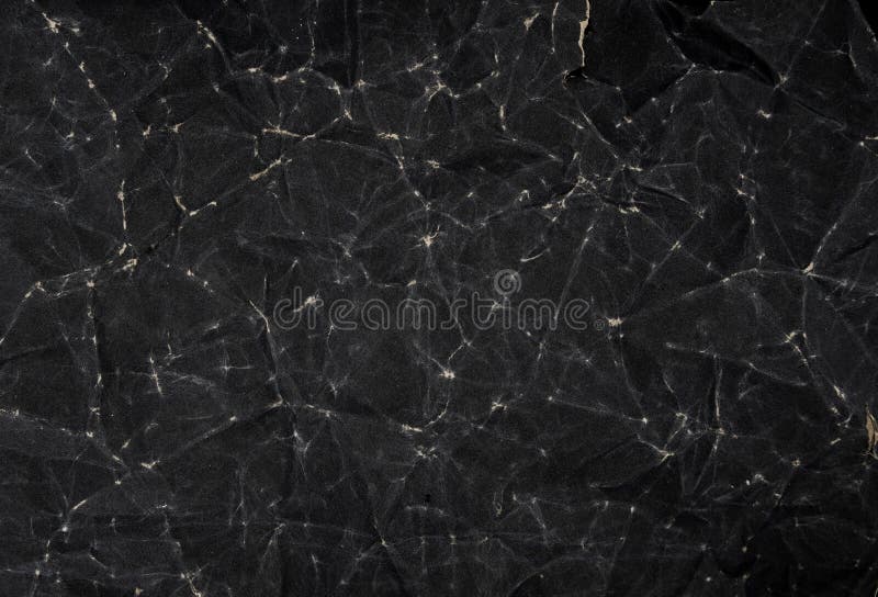 Black Paper Texture, Crumpled Paper Texture Background