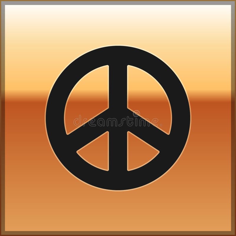 Peace Sign Hand Art Gold Stock Illustrations – 231 Peace Sign Hand Art ...