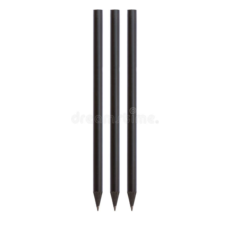 Black pencil with stroke stock photo. Image of artistic 51014598