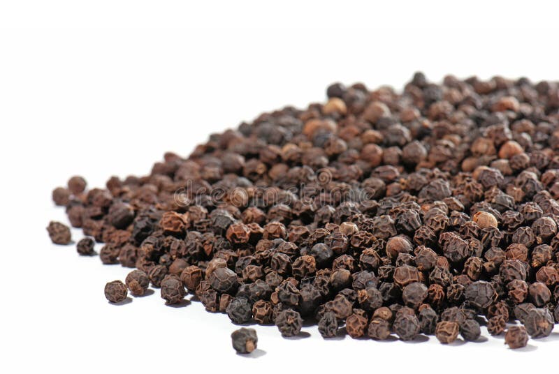 Black pepper stock image. Image of aroma, close, detail 4737257