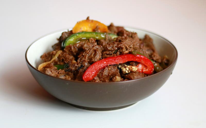 Black Pepper Beef stock image. Image of delicious, dish 97611867