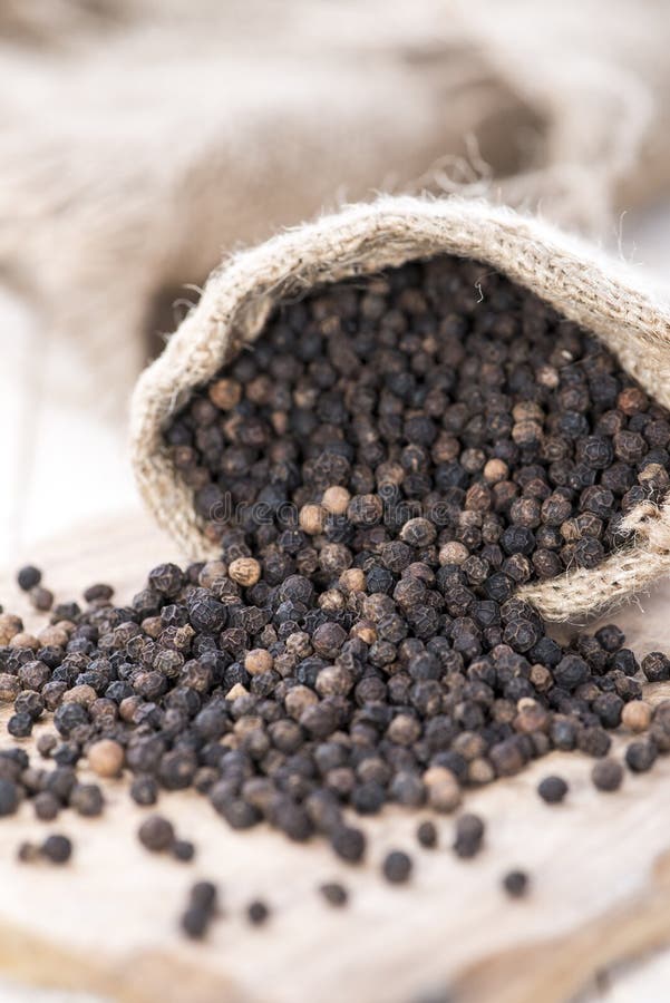 Black Pepper stock photo. Image of condiment, peppercorn 35018352