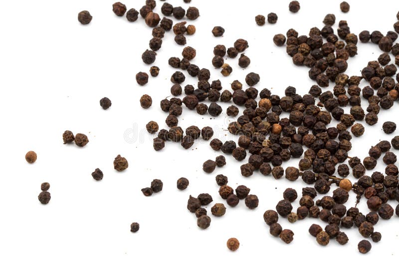 Black pepper stock image. Image of indian, pile, flavor 51576145