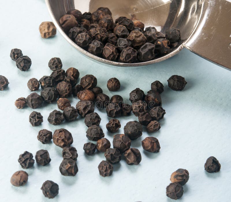 Black Peppercorns stock image. Image of peppercorns, ingredients 46623691