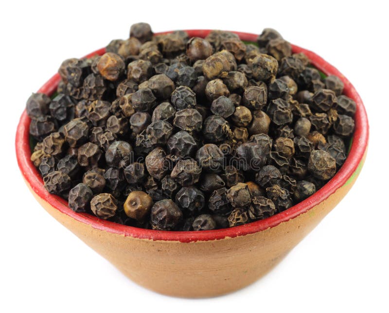 Black peppers stock image. Image of plant, organic, food 22414329