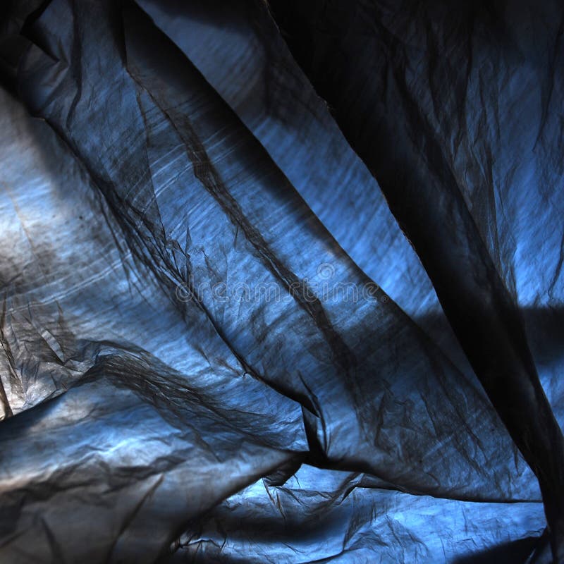 Black plastic bag stock images