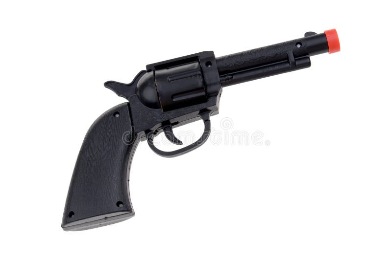Black Plastic Gun stock images