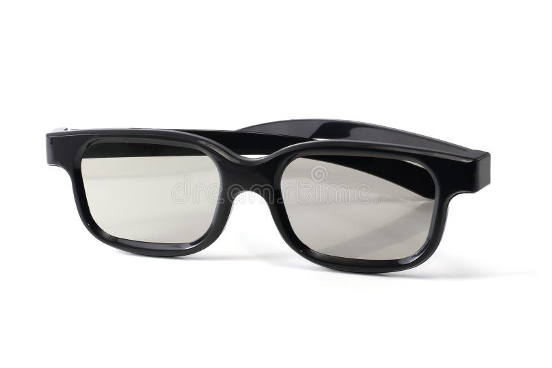 275 Black 3d Plastic Glasses Plastic Lens Stock Photos Free & Royalty