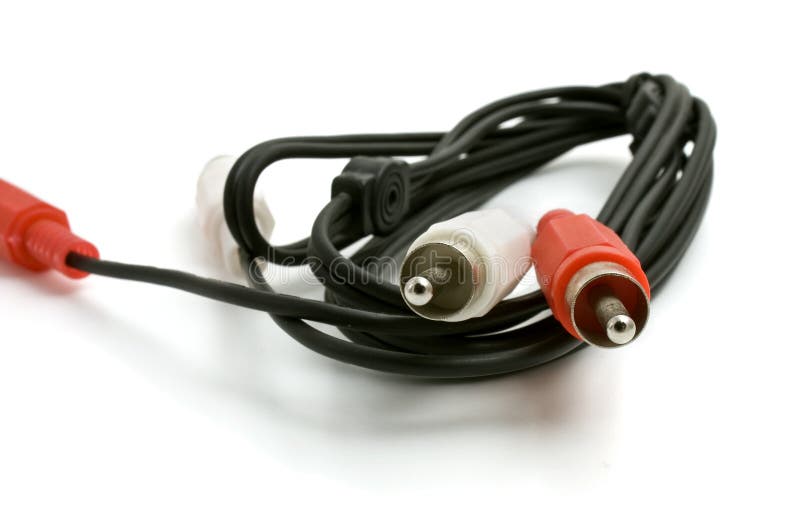 Black Plug Inserted in Electrical Outlet. Stock Photo Image of wire