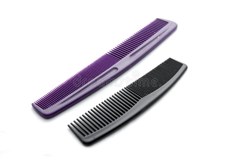 Black and purple comb