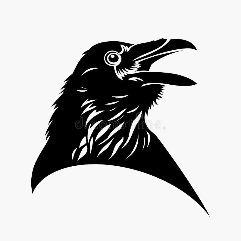 Raven and old tree tattoo and tshirt design Symbol of gothic  Stock  Image  Everypixel