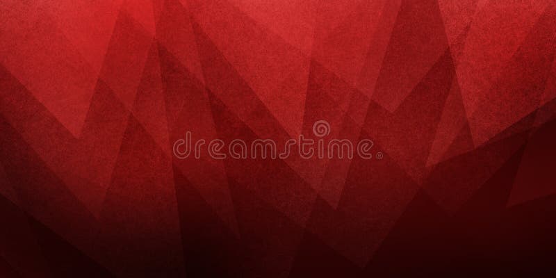 Black and red abstract background with triangle layer design with texture