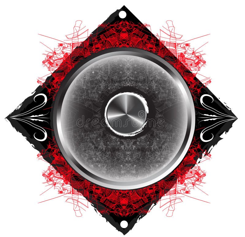 Gray Abstraction on a White Stock Vector Illustration of illusion