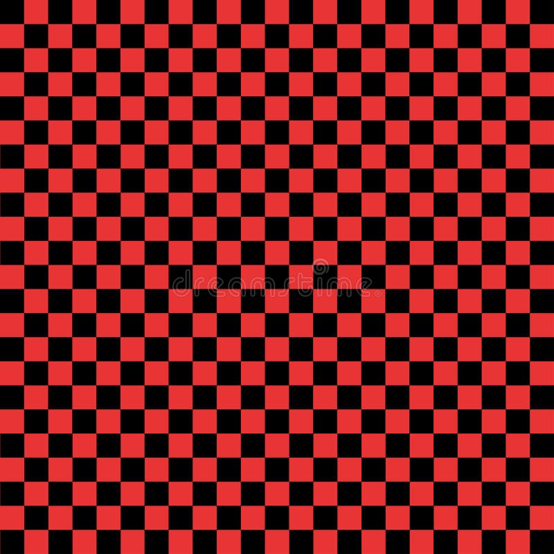 Black and Red Checkered Background Stock Vector - Illustration of  competition, abstract: 108487821