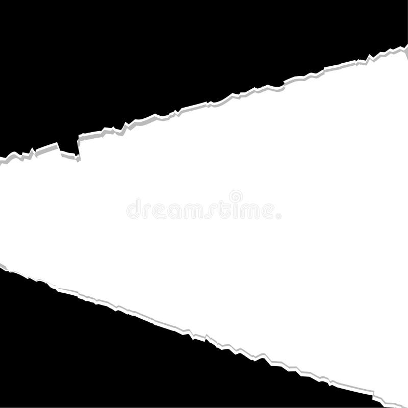 Black Ripped Open Paper Stock Illustrations – 176 Black Ripped Open Paper  Stock Illustrations, Vectors & Clipart - Dreamstime