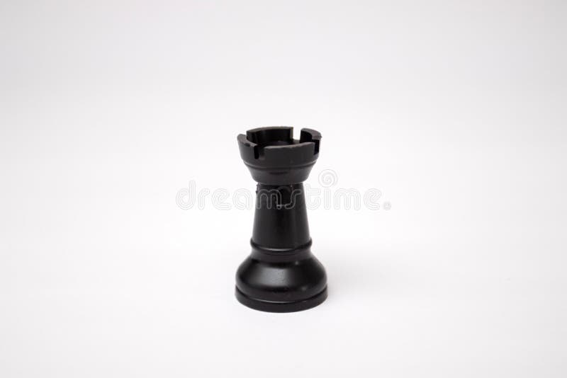 Rook Chess Piece. Black Castle Figure. G Graphic by microvectorone ·  Creative Fabrica