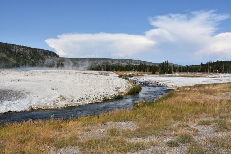 Black Sand Basin at Yellowstone National Park
