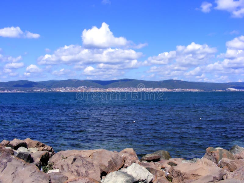 Black sea stock image. Image of shore, paradise, beach 15240407