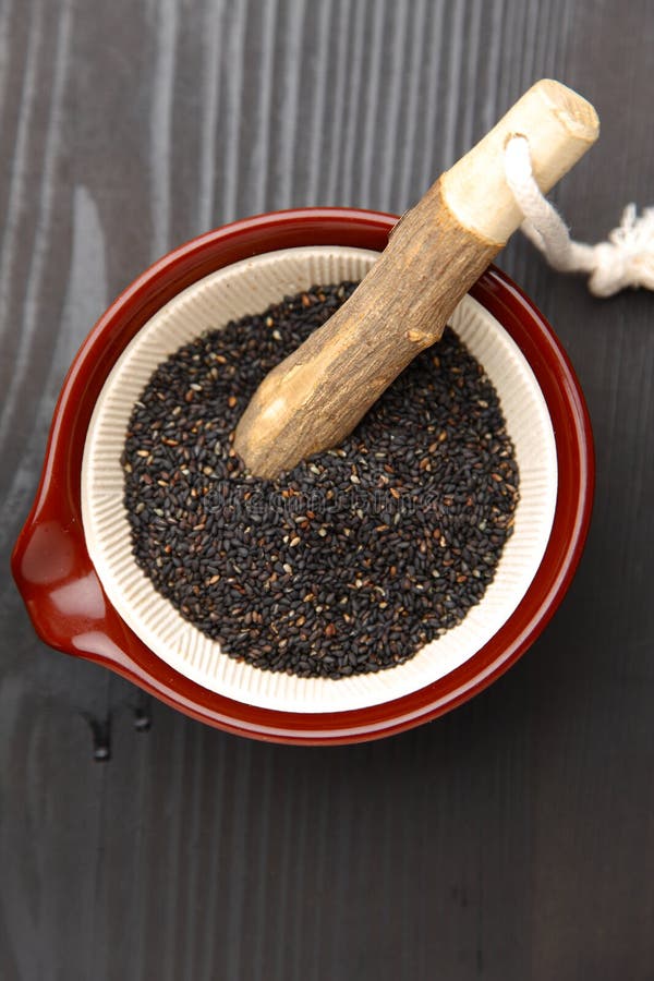 Black sesame seed stock photo. Image of closeup, black 41331720
