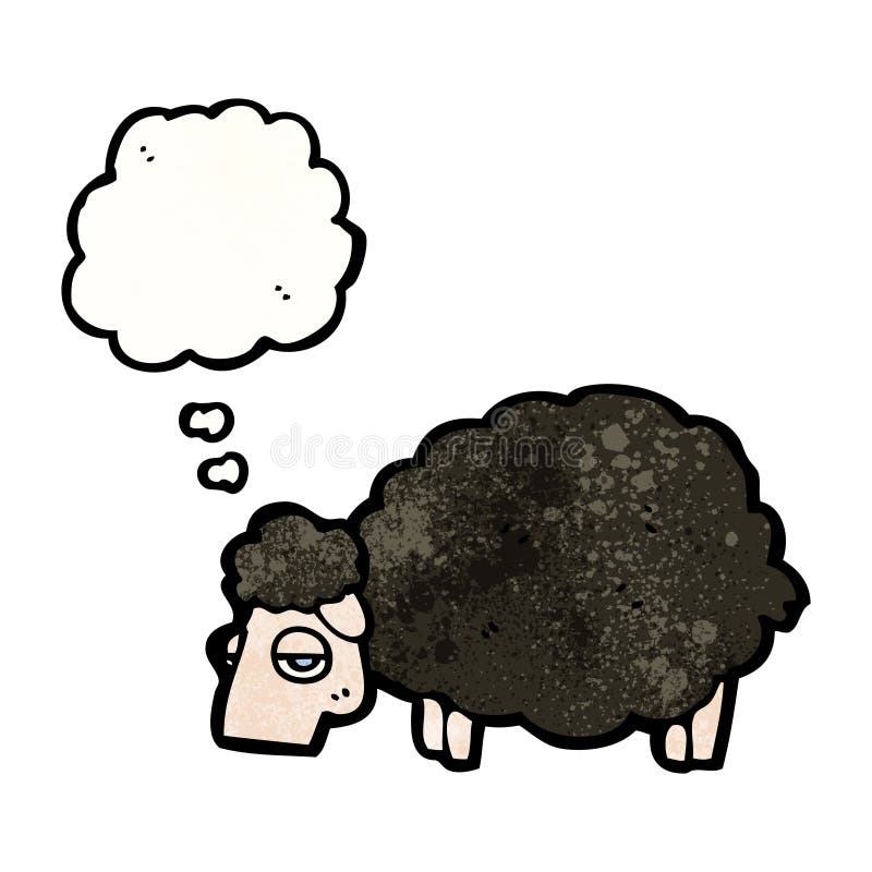 black sheep cartoon