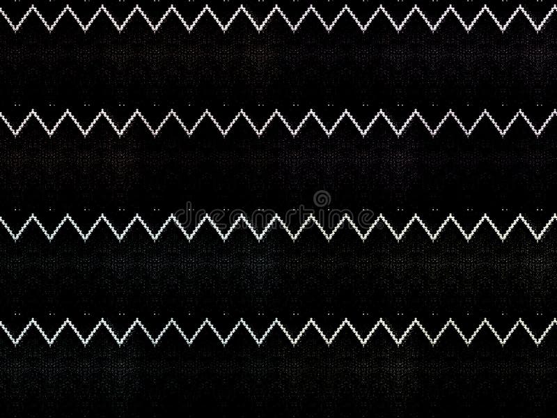 Zigzag Lines on Black T-shirt Stock Photo - Image of shiny, stripes
