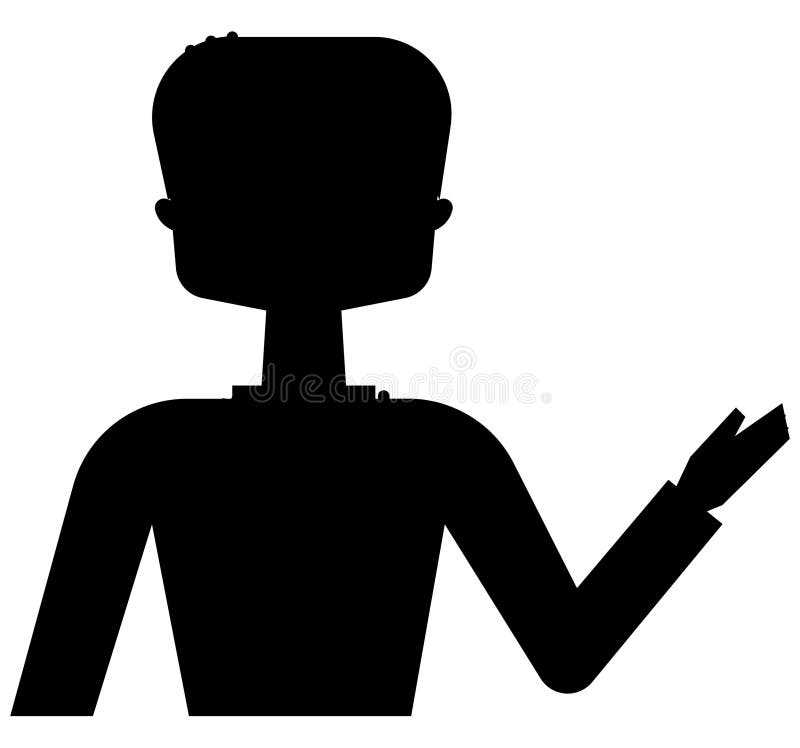 Chad in Cartoon Style Pointing at Camera Stock Illustration - Illustration  of face, background: 276623278