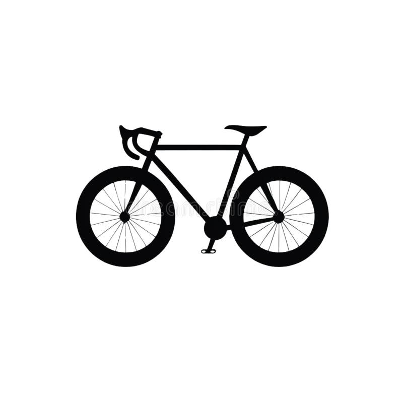Black Background Background Bicicleta Bicycle Road Bike Silhouette