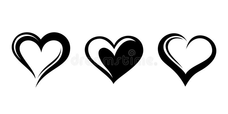 Tres negro de corazón.