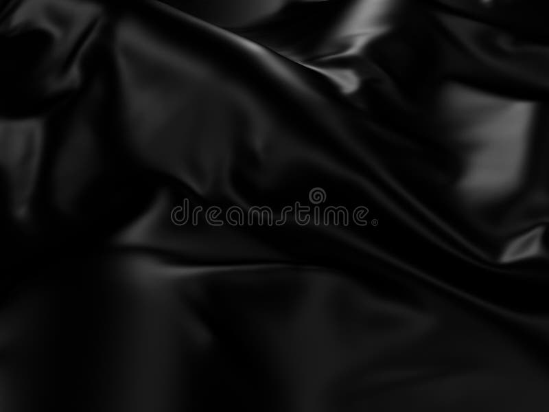 Black Silk Cloth Abstract Background royalty free illustration Black Silk Cloth Abstract Background royalty free illustration