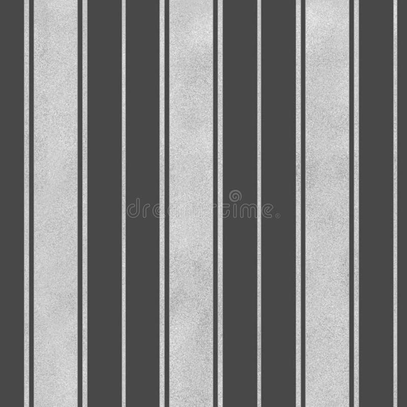 Black Silver Glitter Striped Wallpaper Texture Stock Illustration