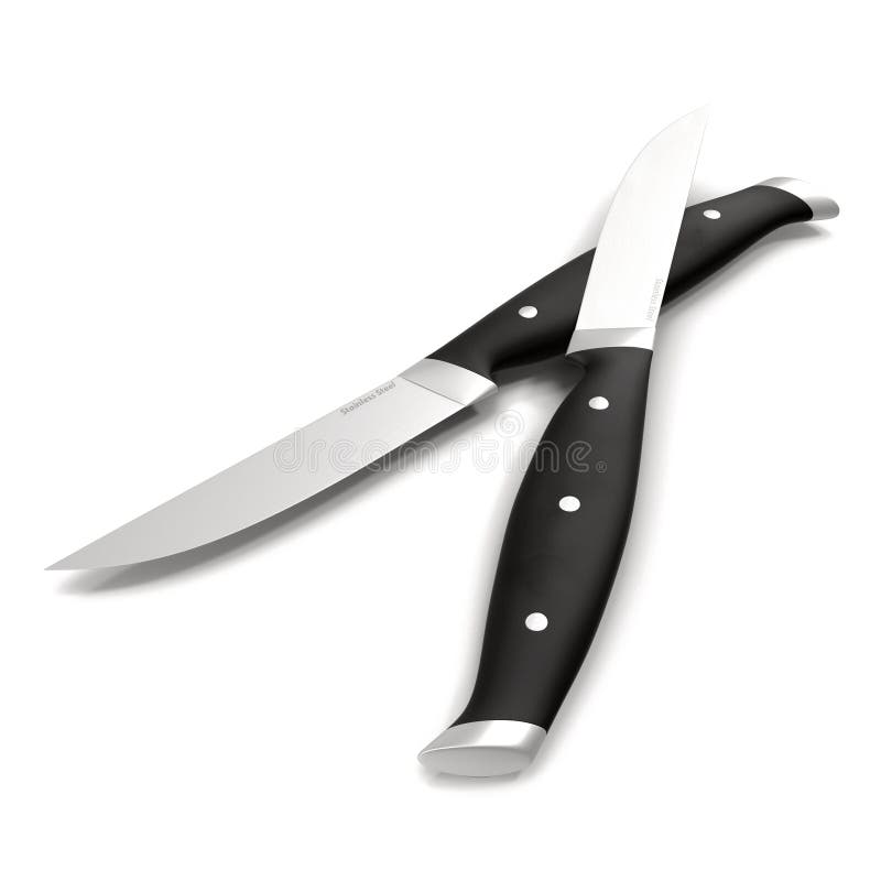 Paring Knife. Vector Sketch Chalk Illustration Design Stock Vector