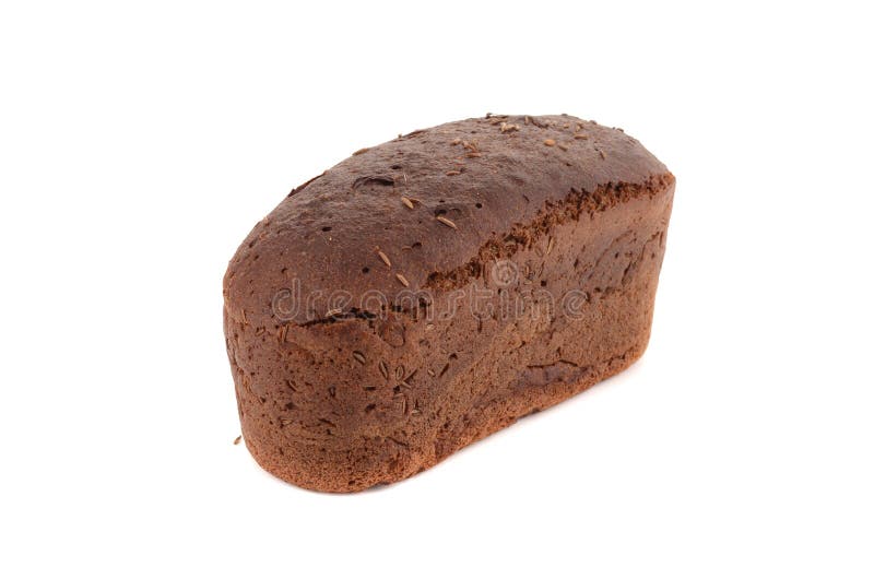 Black sliced bread isolated on a white background the view from the top black sliced bread isolated on a white background the view lizenzfreie stockfotografie