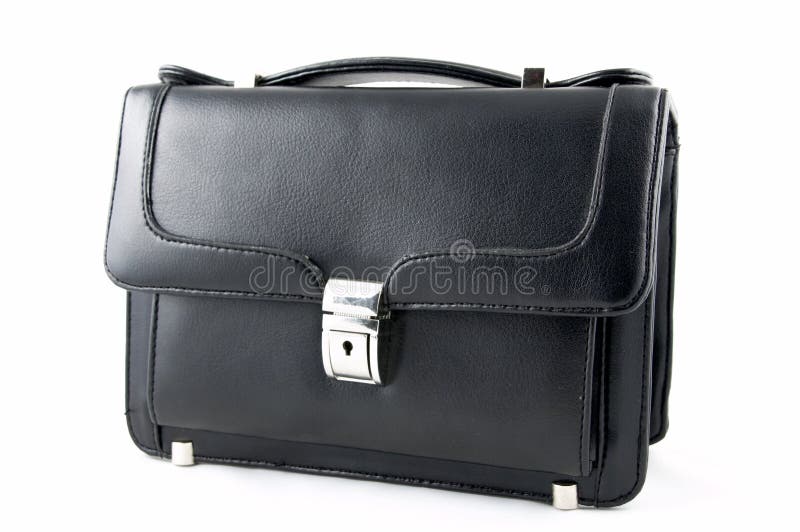 Black small suitcase stock image. Image of meeting, holder 3407433